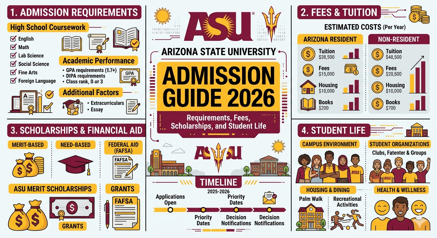 Arizona State University Admission Guide